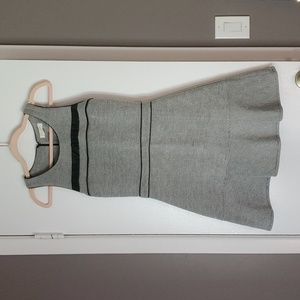 Black and White work dress M
